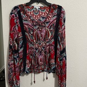 Patron of peace Paisley long sleeve